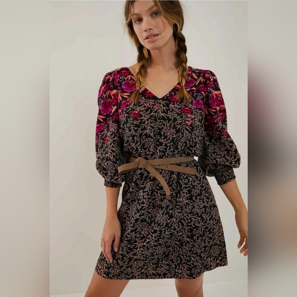 Anthropologie Cyree Tunic Mini Dress Size 14p